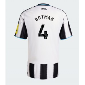 Newcastle United Sven Botman #4 Hjemmebanetrøje 2025-26 Kortærmet